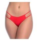 Tanga Sexy Biju Fio Dental com Strappy e Strass