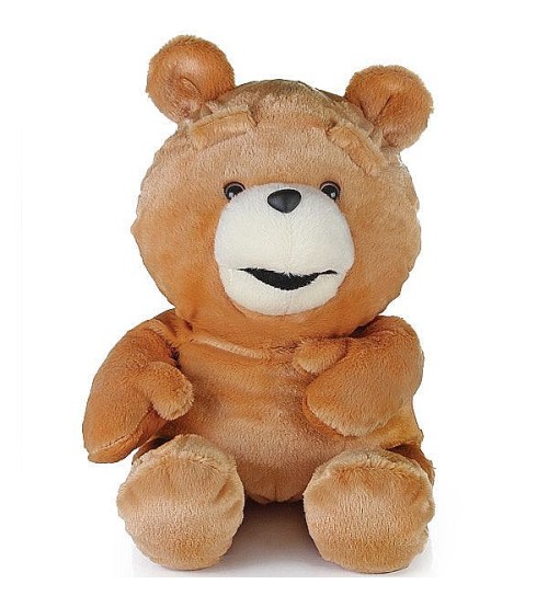 Urso Ted em Pelúcia antialérgica com compartimento Secreto