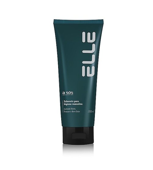 Sabonete íntimo para higiene Masculina Elle - 200ml