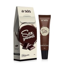 Sex Gourmet A Sós Comestível sabor Chocolate