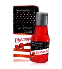 Óleo Beijável Hot Algodão Doce Sabor Morango