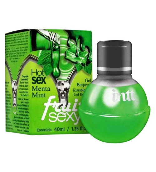 Gel Beijável Sabor Menta Fruit Sexy