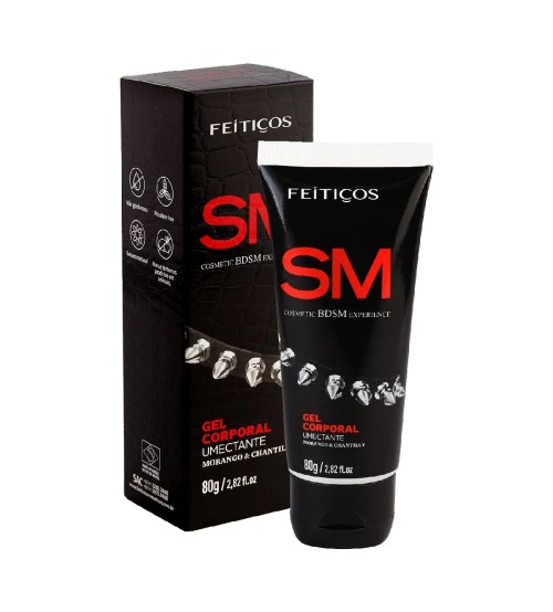 SM Gel Excitante Sabor Morango e Chantilly 