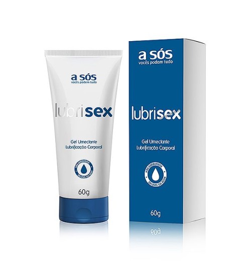 Gel lubrificante Corporal A sós Lubrisex