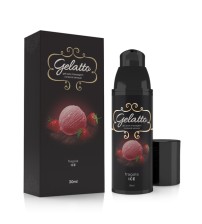 Gel Lubrificante Beijável Gelatto Fragola - 30ML