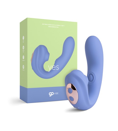 Estimulador de Clitóris Recarregável Go Vibe Yes